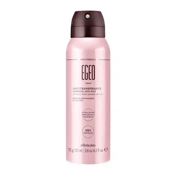Desodorante Antitranspirante En Aerosol Egeo Choc 75g
