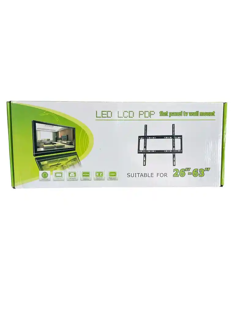 Soporte Para Tv Fijo De Pared Base Plasma De 26 A 55