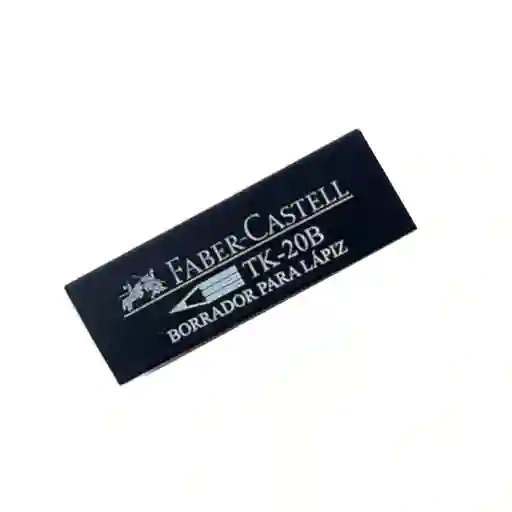 Borrador Negro Faber-castell