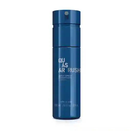Desodorante Body Spray De Hombre Rush 100ml Quasar