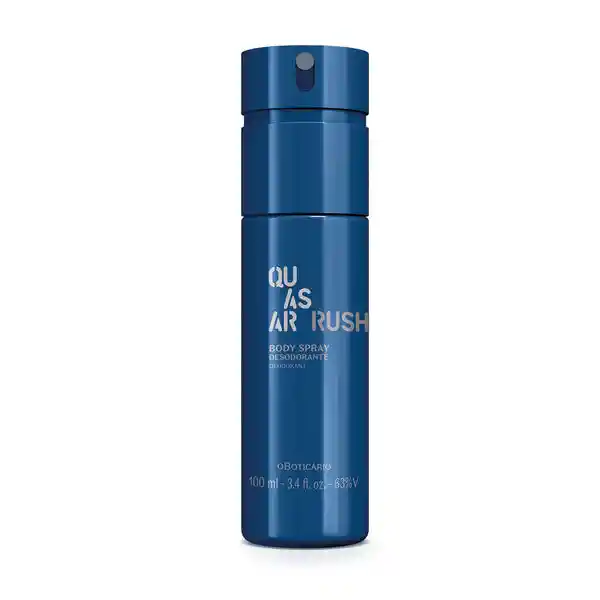 Desodorante Body Spray De Hombre Rush 100ml Quasar