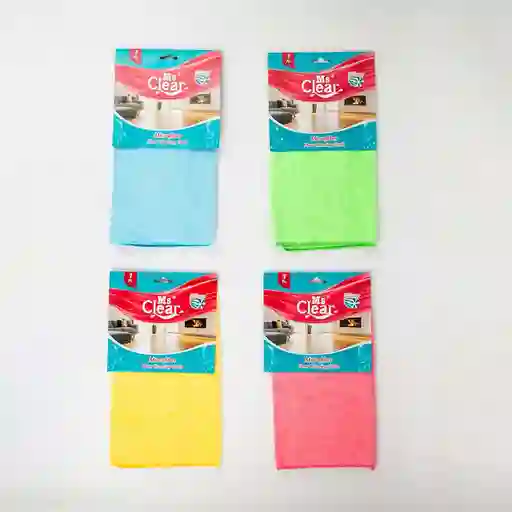 Pano Cocina Ms Clear 60x40cm Unicolor Microfibra