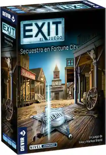 Juego De Mesa Exit Secuestro En Fortune City Avanzado Niños