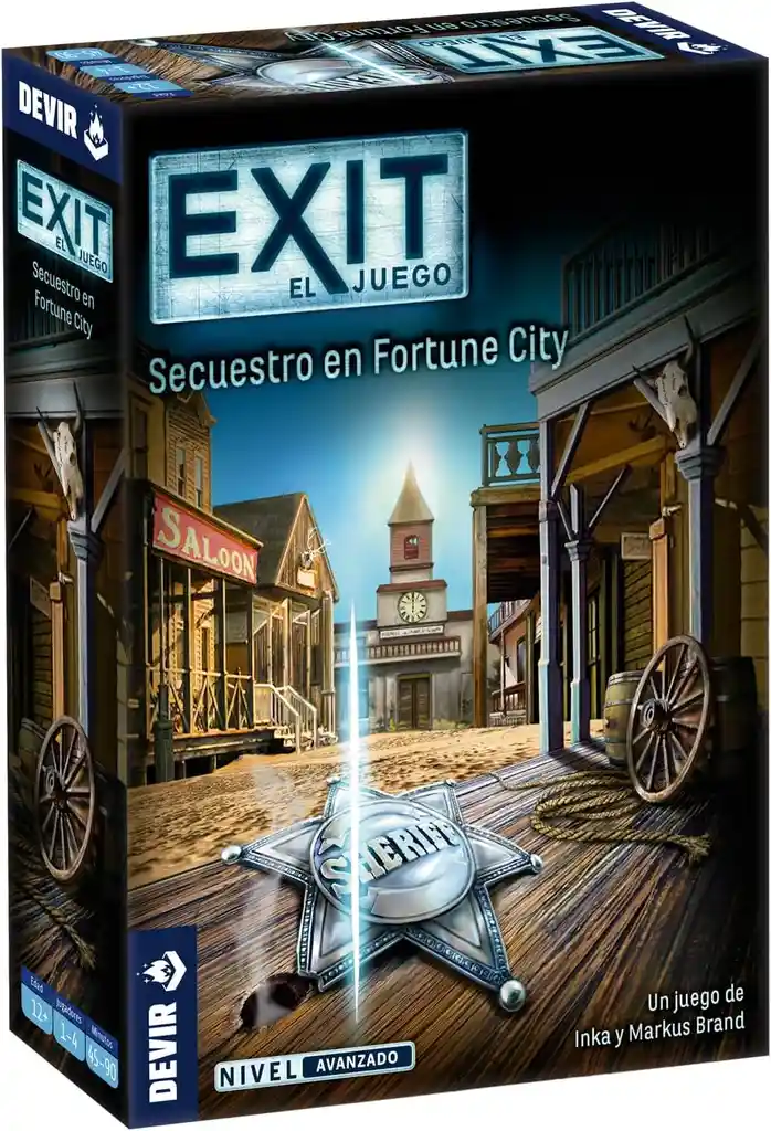 Juego De Mesa Exit Secuestro En Fortune City Avanzado Niños