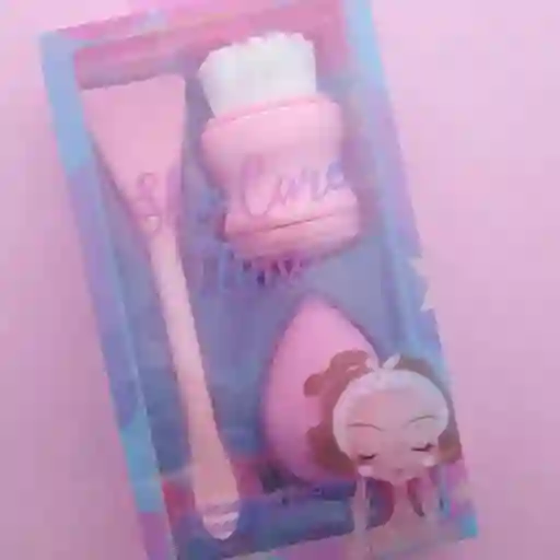 Kit Brocha Cepillo Y Blender