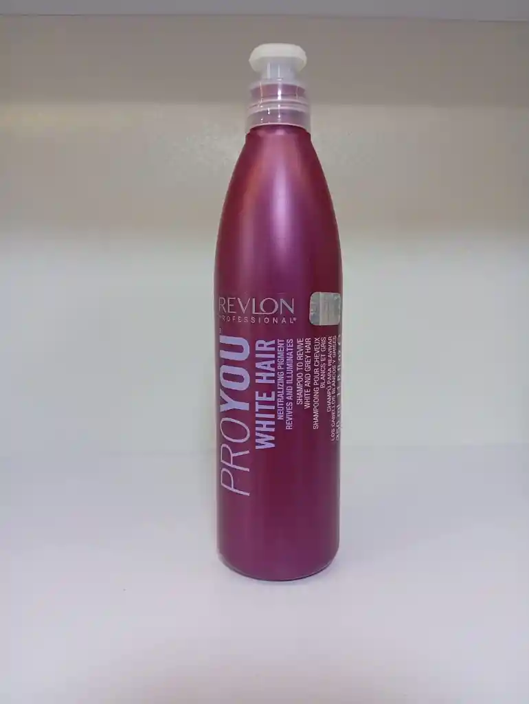Revlon Professional, Shampoo Para Reavivar Cabellos Blancos Y Grises