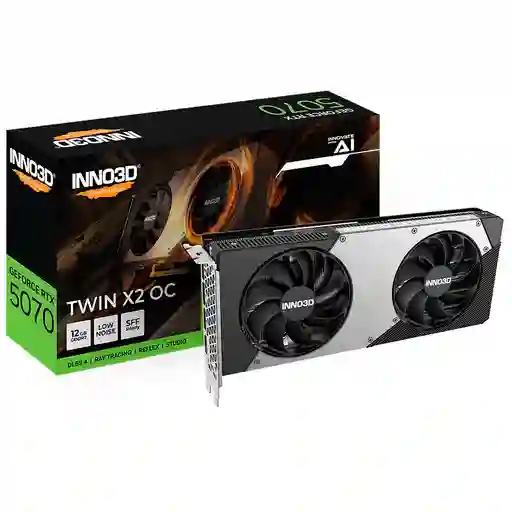 Tarjeta De Vídeo Inno3d Geforce Rtx 5070 Twin X2 Oc 12gb