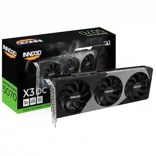 Tarjeta De Vídeo Inno3d Geforce Rtx 5070 X3 Oc 12gb