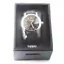 Reloj Zippo Correa De Piel, Negro