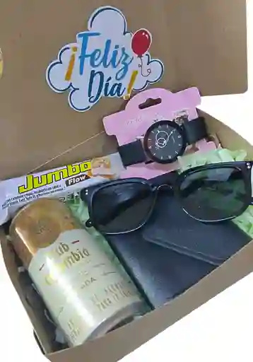 Caja Sorpresa Reloj Detalles Para Hombre Caja Regalo