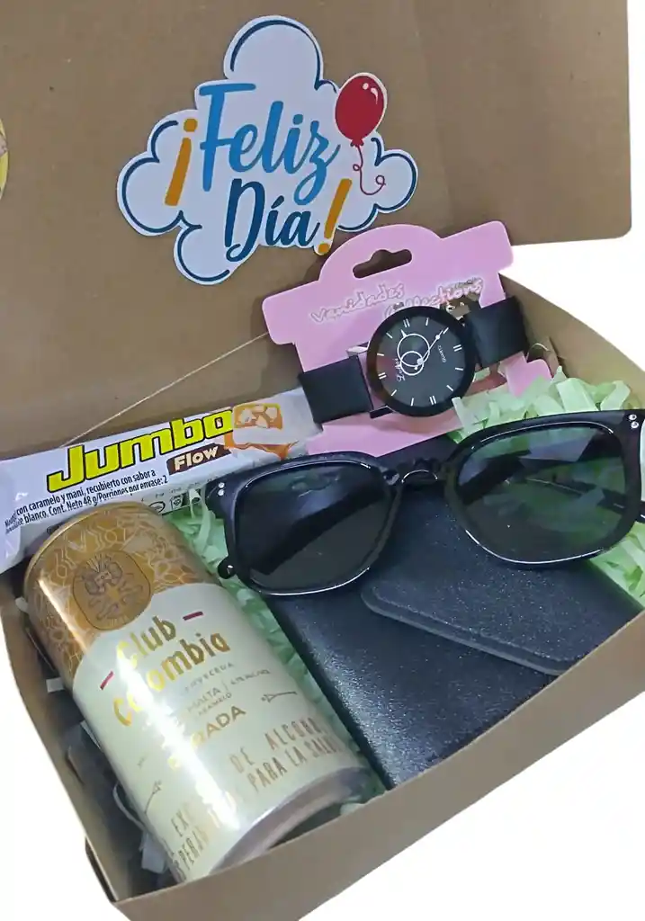 Caja Sorpresa Reloj Detalles Para Hombre Caja Regalo