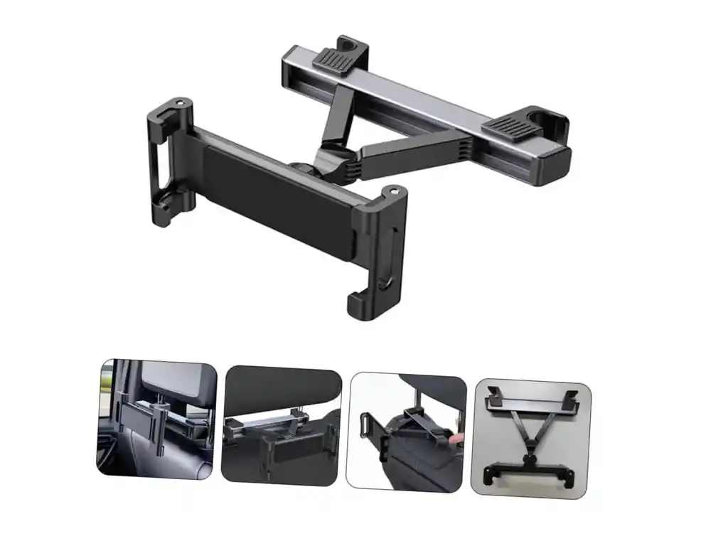 Holder Para Carro Tablet Universal Cabezal De Asiento Silla