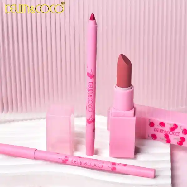 Kit Labios Labial Y Lapiz