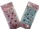 Gemas Adhesivas Multifuncionales Para Rostro, Uñas, Cabello Pegatinas Motivos Increíbles