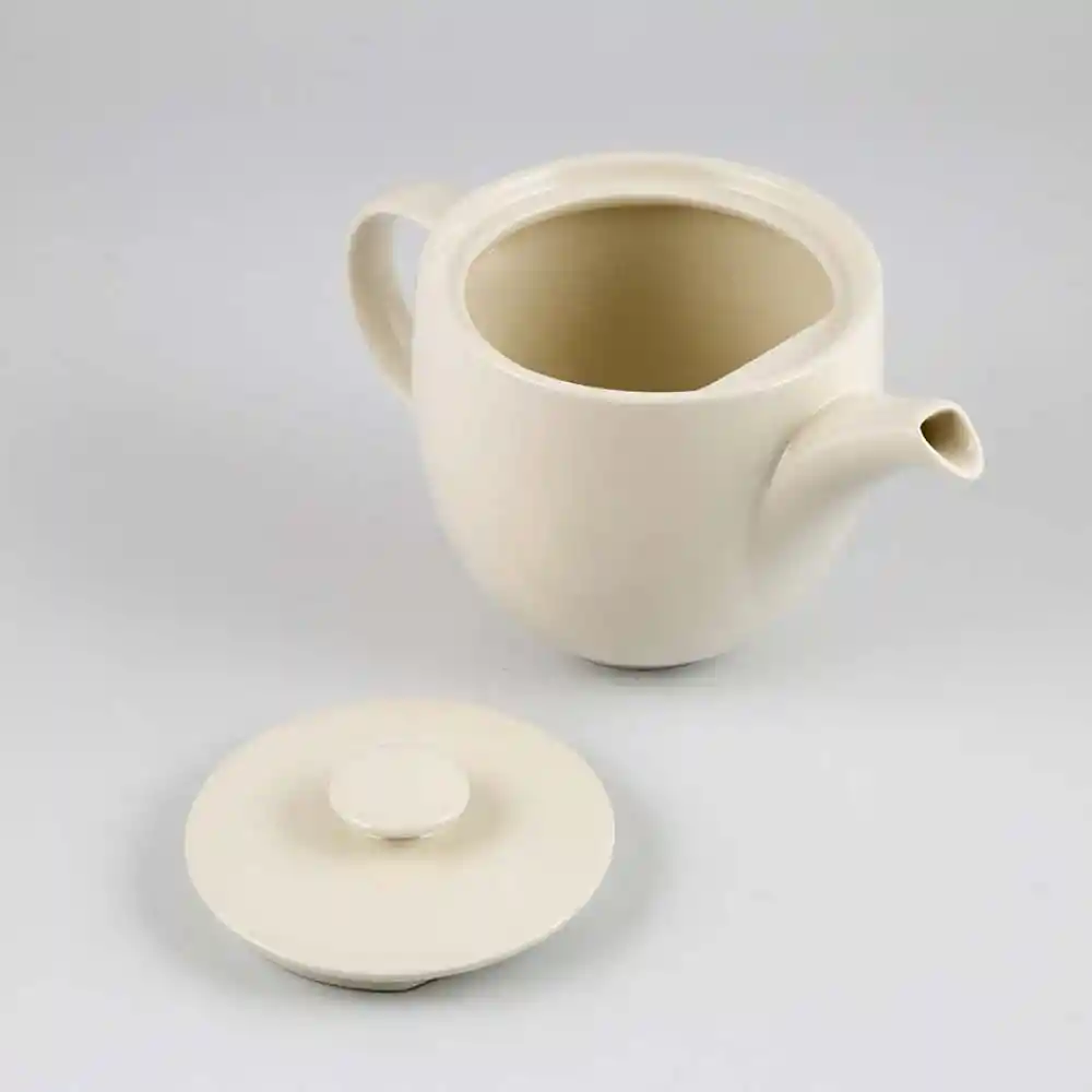 Tetera Qualitier Blanco 1000 Ml Porcelana