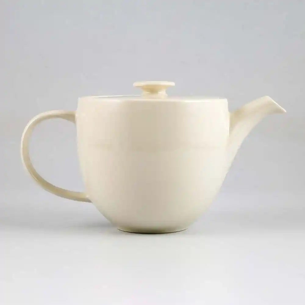 Tetera Qualitier Blanco 1000 Ml Porcelana
