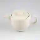 Tetera Qualitier Blanco 1000 Ml Porcelana