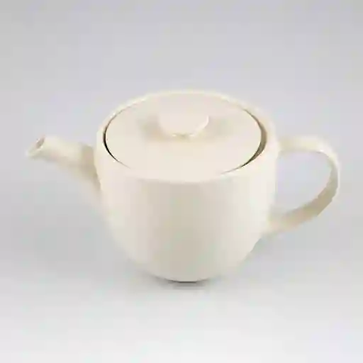 Tetera Qualitier Blanco 1000 Ml Porcelana