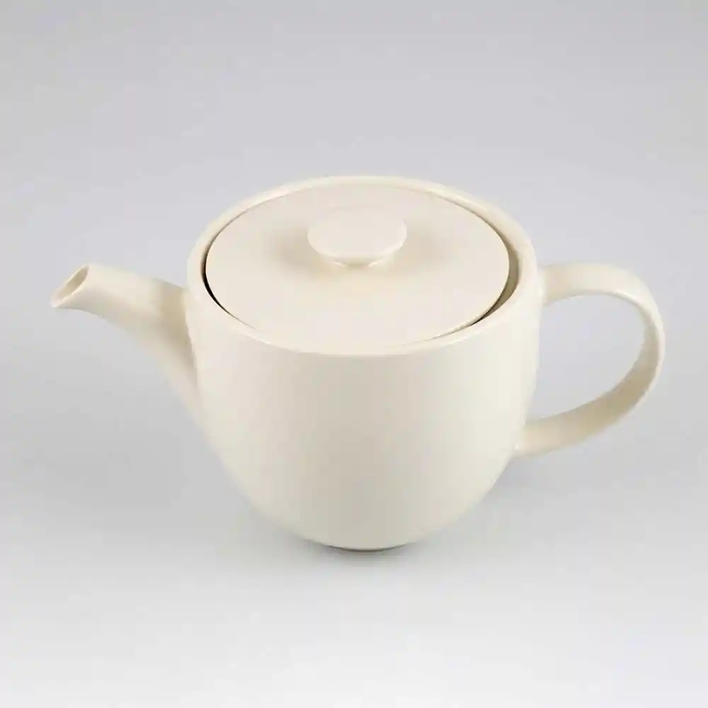 Tetera Qualitier Blanco 1000 Ml Porcelana