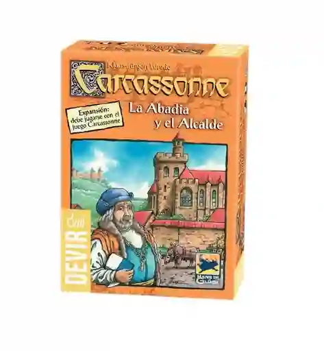Juego De Mesa Estrategia Carcassonne Abadía Y Alcalde Niños