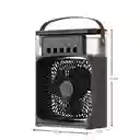 Ventilador Enfriador Humidificador Difusor De Aromas Multidireccional Pequeño