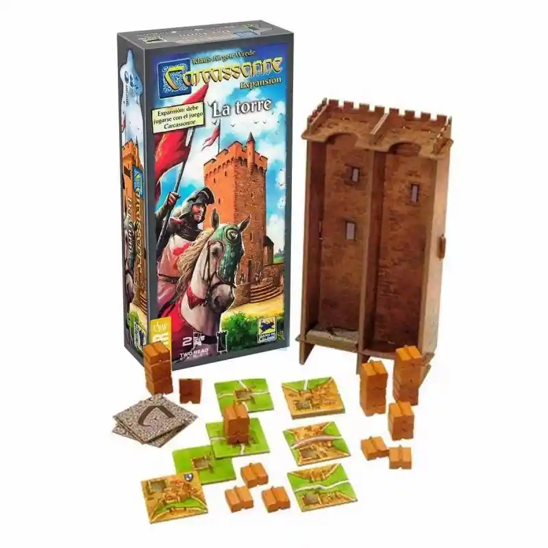 Juego De Mesa Carcassonne La Torre 2da Edición Para Niños