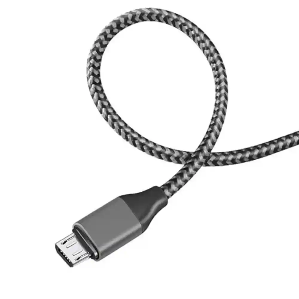 Cable De Datos Usb A V8 Acordonado Alta Calidad Innovatech Data-87 2 Metros