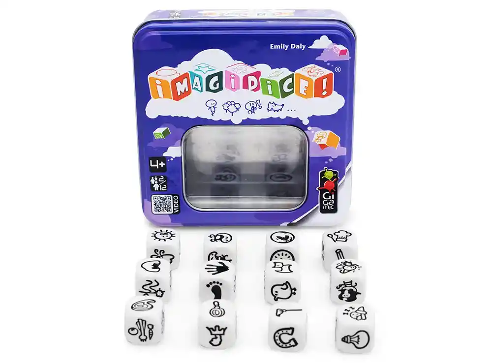 Juego De Mesa De Dados ¡imagidice! Para Niños
