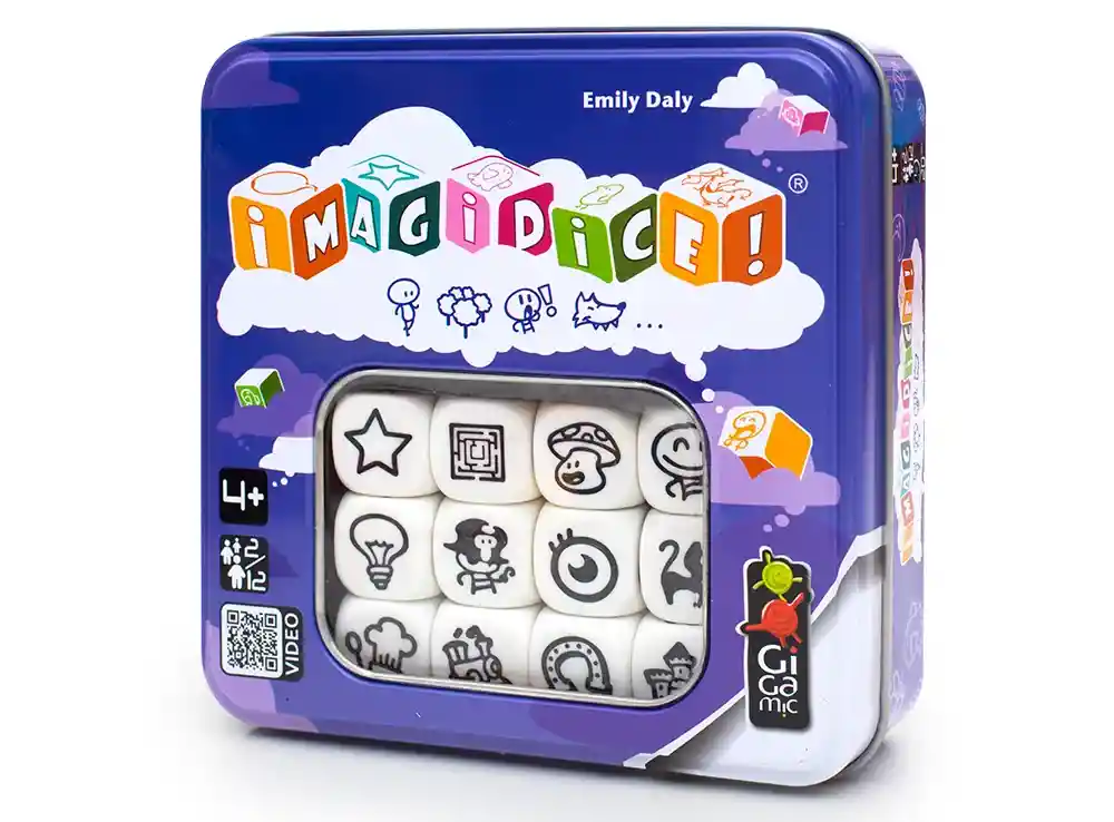 Juego De Mesa De Dados ¡imagidice! Para Niños