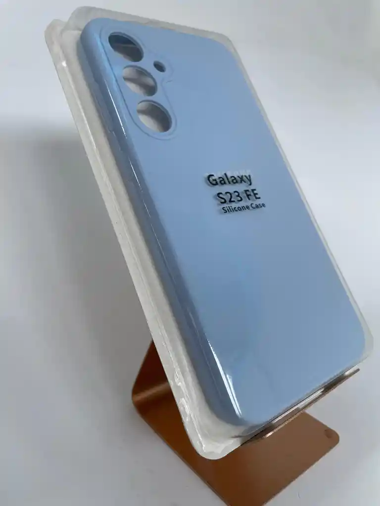 Silicon Case Samsung Galaxy S23 Fe Azul Claro