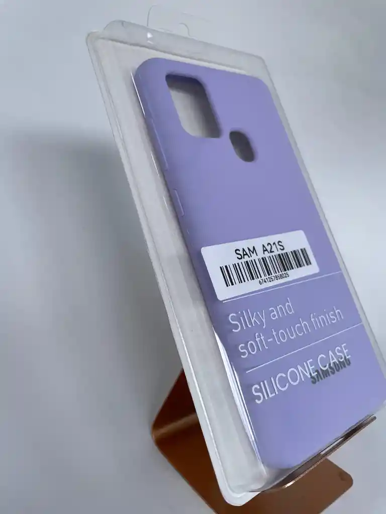 Silicon Case Samsung Galaxy A21s Lila