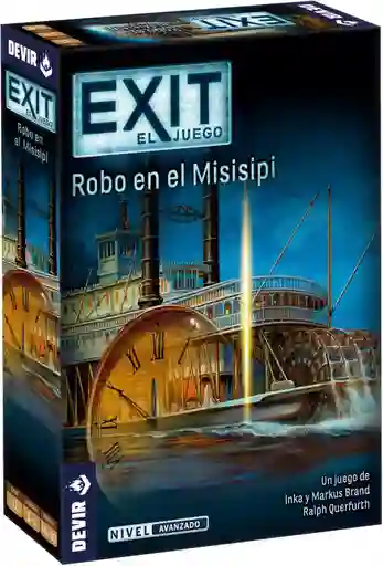 Juego De Mesa Exit Robo En El Misisipi Devir Para Adultos