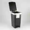 Papelera Tatay Negro 25 Lt Plastico