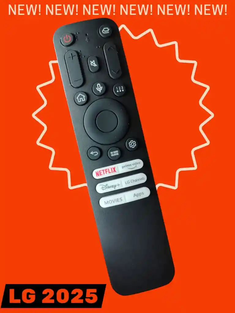 Control Lg 2025 Botón Netflix Con Comando De Voz