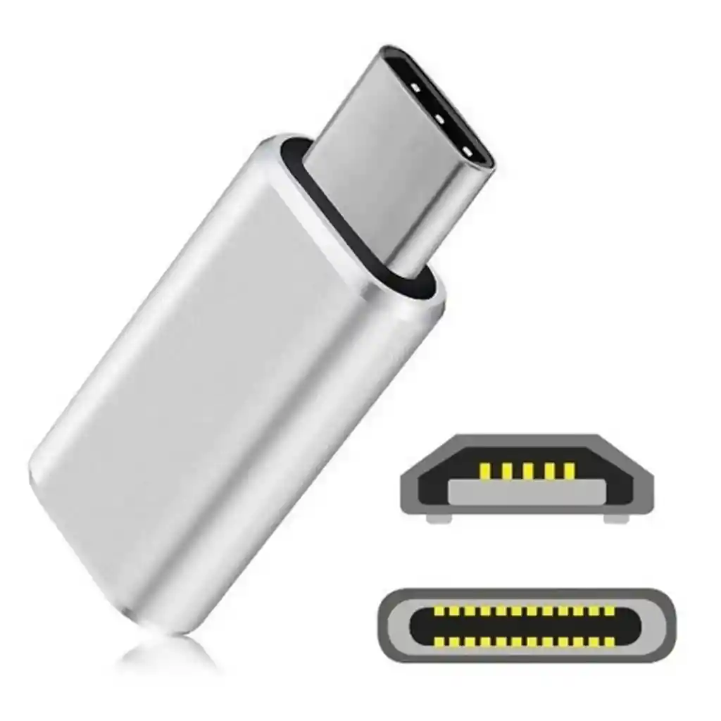 Convertidor Adaptador Otg Micro Usb A Tipo C