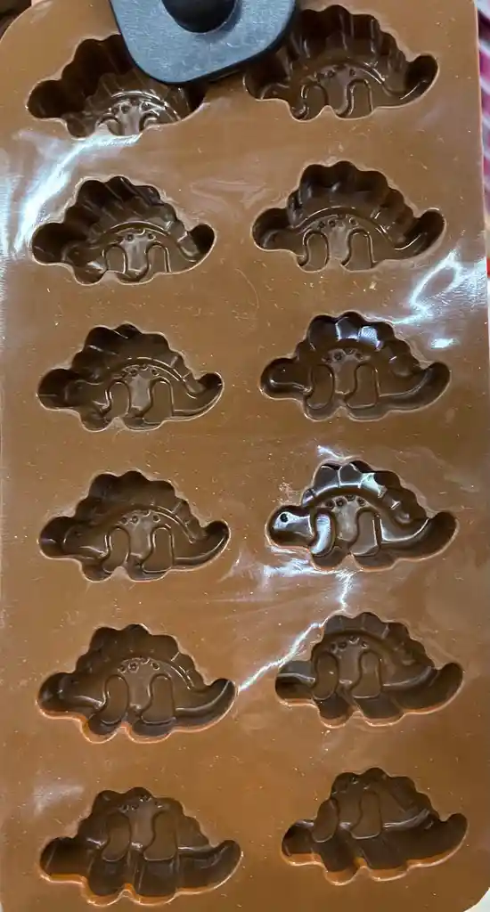 Molde Silicona Repostería De Dinosaurios