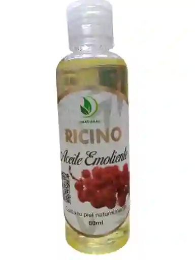 Aceite Emoliente De Ricino X 60 Ml D Natural