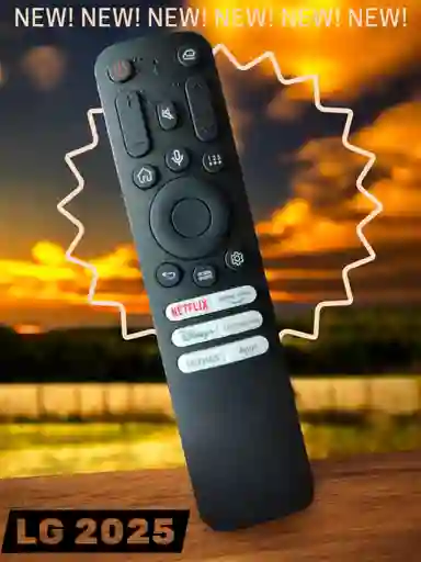 Control Lg 2025 Botón Netflix Con Comando De Voz