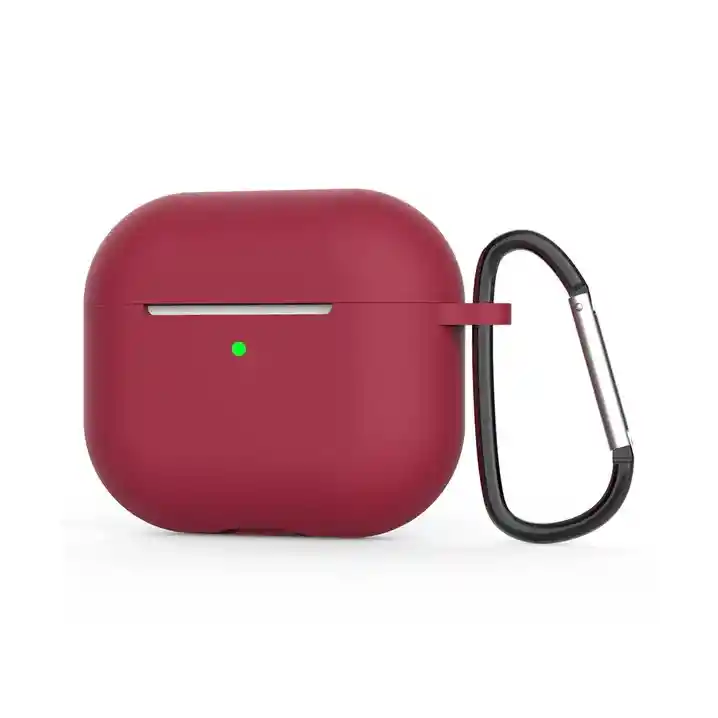 Estuche Protector Airpods 4 Vinotinto