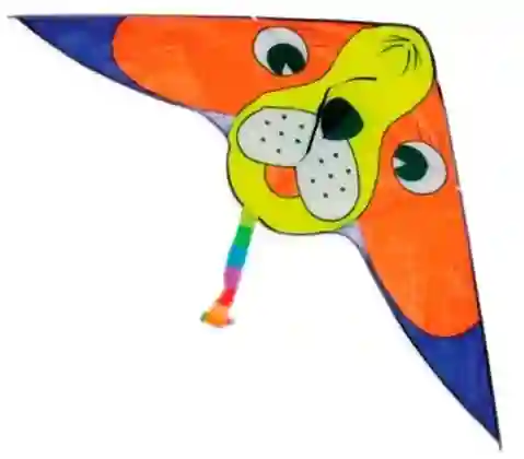 Cometa Grande Para Volar Motivo Perro 160x74cm