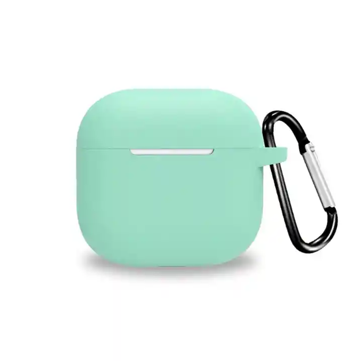 Estuche Protector Airpods 4 Verde Menta