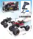 Carro Control Remoto Todoterreno Rc 4x4 Vehículo De Escalada Color Negro
