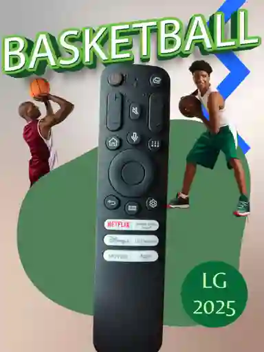 Control Lg 2025 Botón Netflix Con Comando De Voz