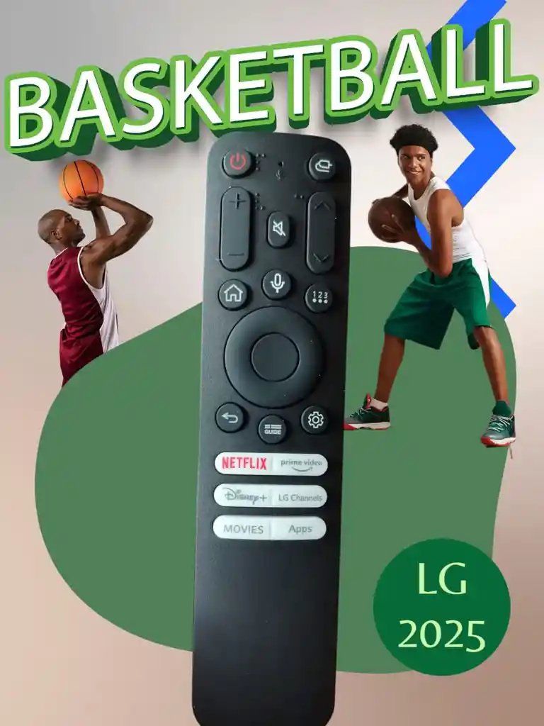 Control Lg 2025 Botón Netflix Con Comando De Voz