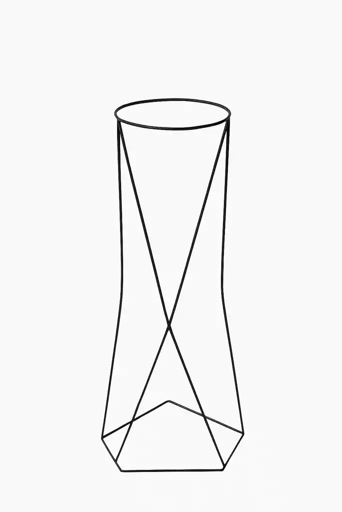 Soporte Negro Pequeño Alto