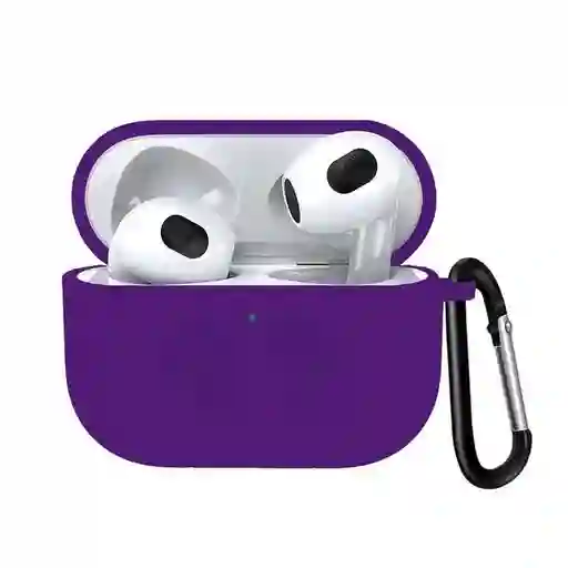 Estuche Protector Airpods 4 Morado