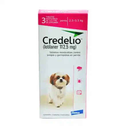 Credelio Plus 112 Mg(2.5-5.5kl)x 3 Tab