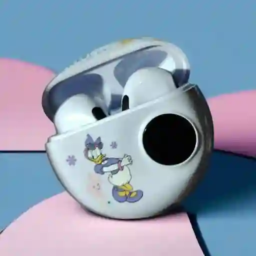 Audífonos Inalámbricos Disney Daisy Con Estuche Y Alta Fidelidad