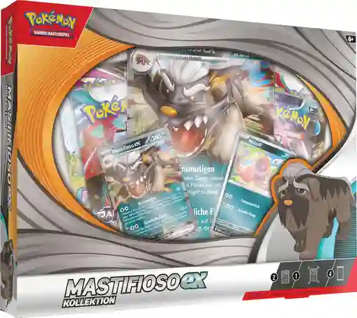 Juego De Carta Colección Pokémon Mastifioso Ex Para Niños
