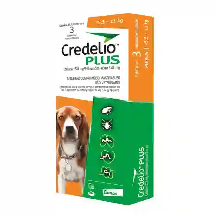 Credelio Plus 225 Mg (5.5-11kl)x 3 Tab